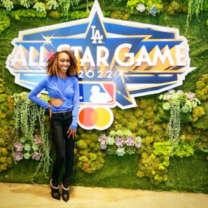 TEAM EBMG attends the Los Angeles Dodgers Diversity, Equity & Inclusion Brunch during MLB All-Star