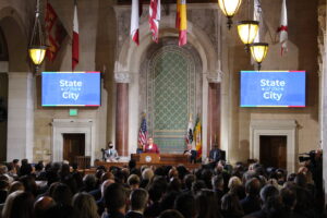 Mayor of Los Angeles Karen Bass Directs Focus Towards a “New LA” During “State of the City” Speech