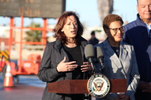 Vice President Kamala Harris Joins Governor Newsom and Mayor Bass to Announce Re-Opening of I-10 Freeway in Los Angeles