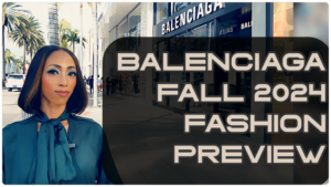 BALENCIAGA Fall 2024 Fashion Preview at Beverly Hills Flagship